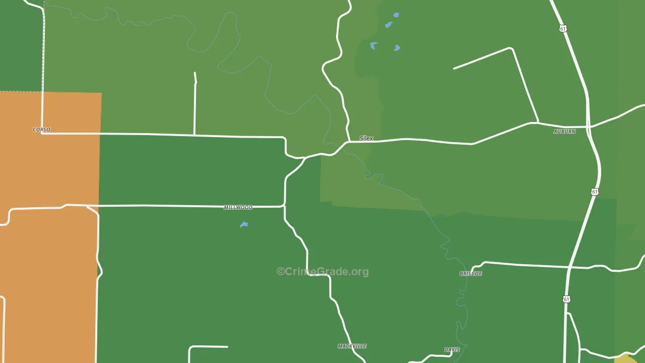 63377, MO Map of Vehicle Theft Rates