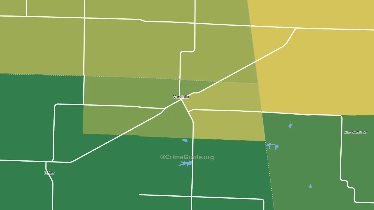63382, MO Map of Vehicle Theft Rates