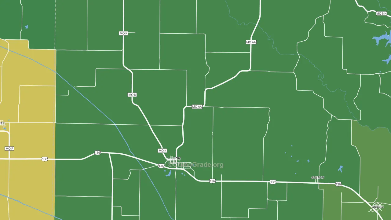 63453, MO Map of Vehicle Theft Rates