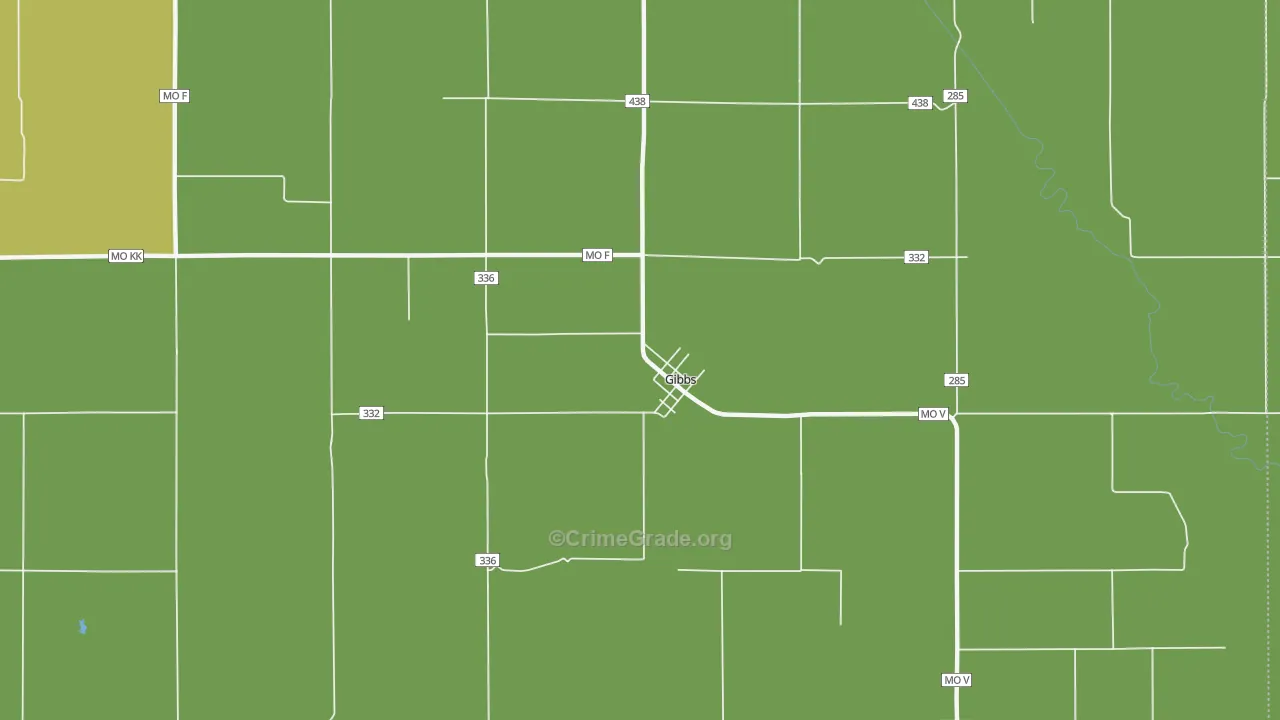 63540, MO Map of Vehicle Theft Rates
