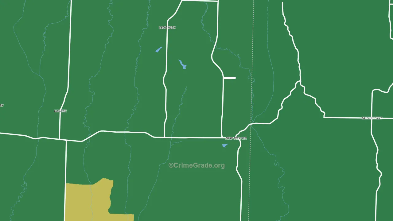 63557, MO Map of Vehicle Theft Rates