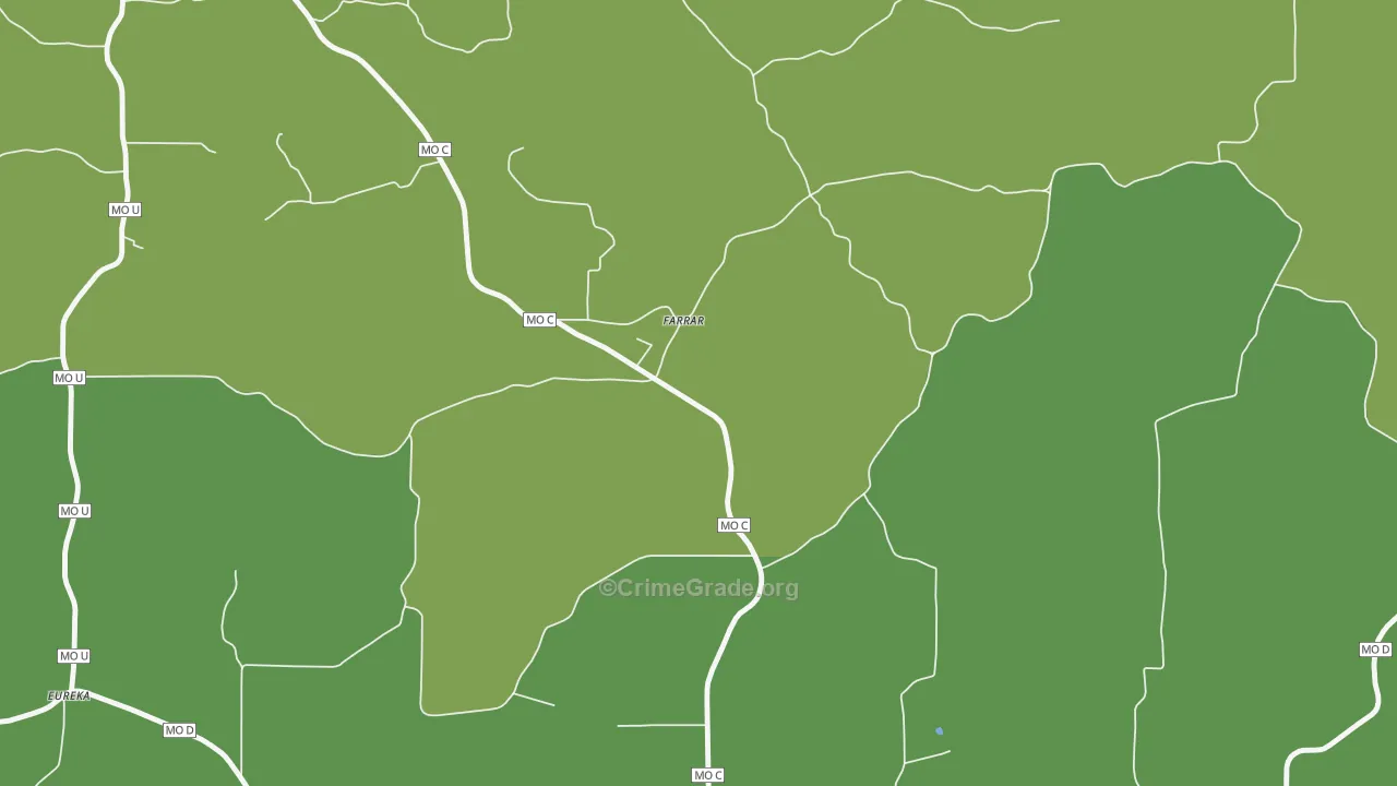 63746, MO Map of Vehicle Theft Rates