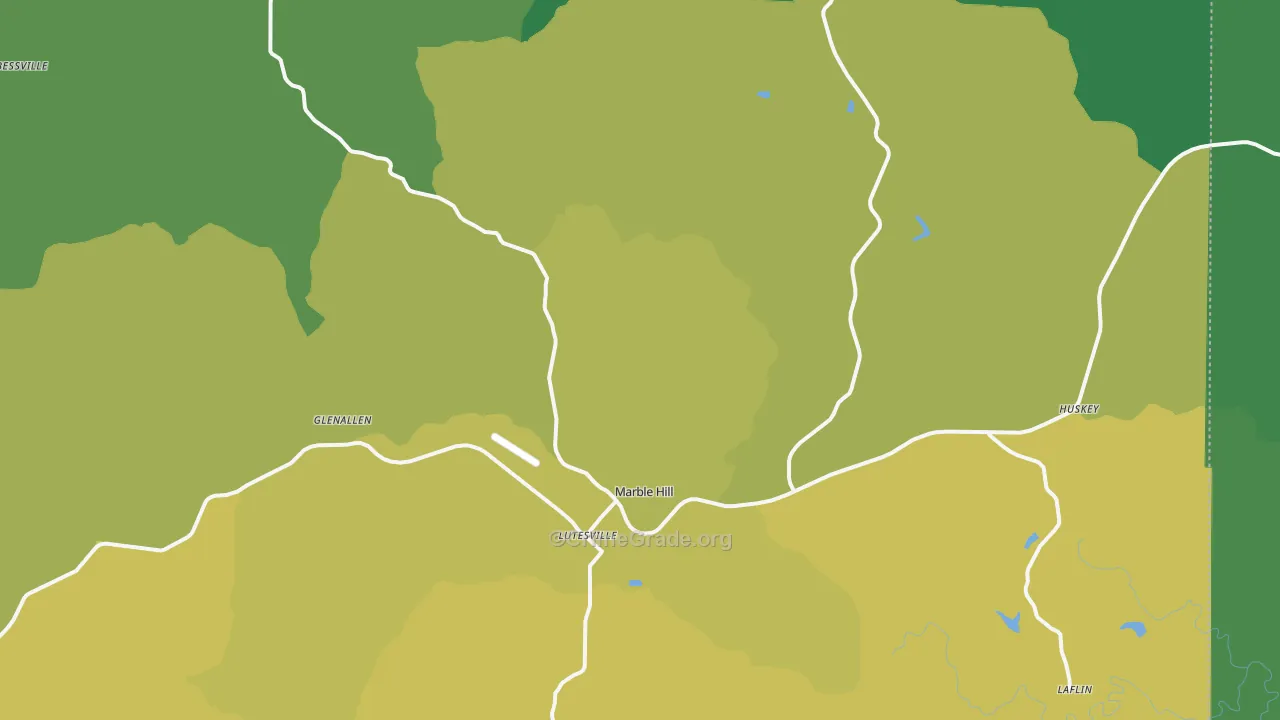 63764, MO Map of Vehicle Theft Rates
