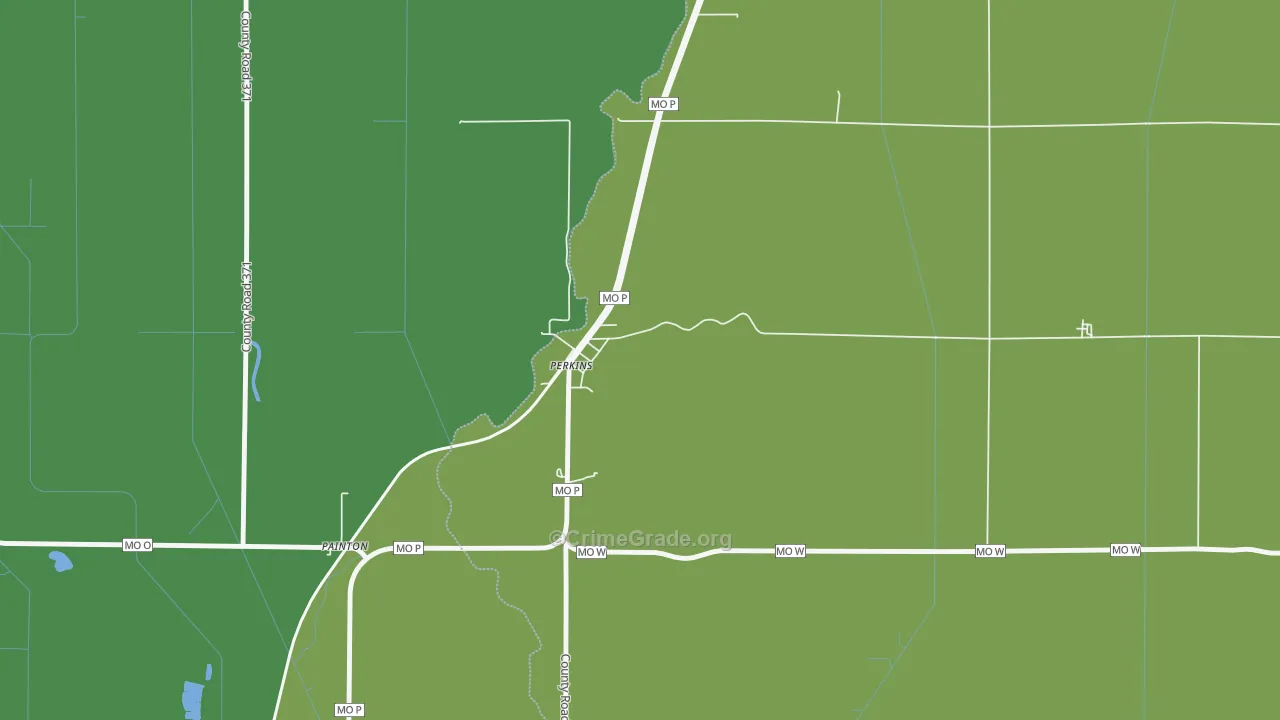 63774, MO Map of Vehicle Theft Rates