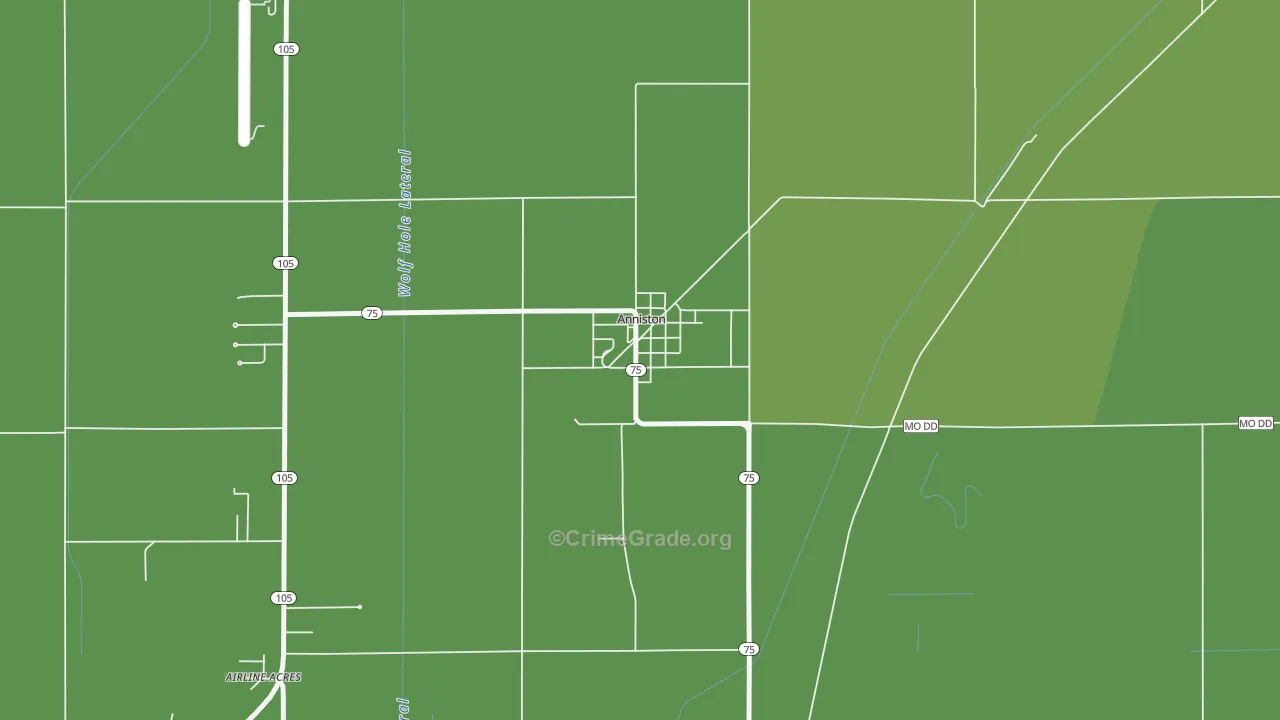 63820, MO Map of Vehicle Theft Rates