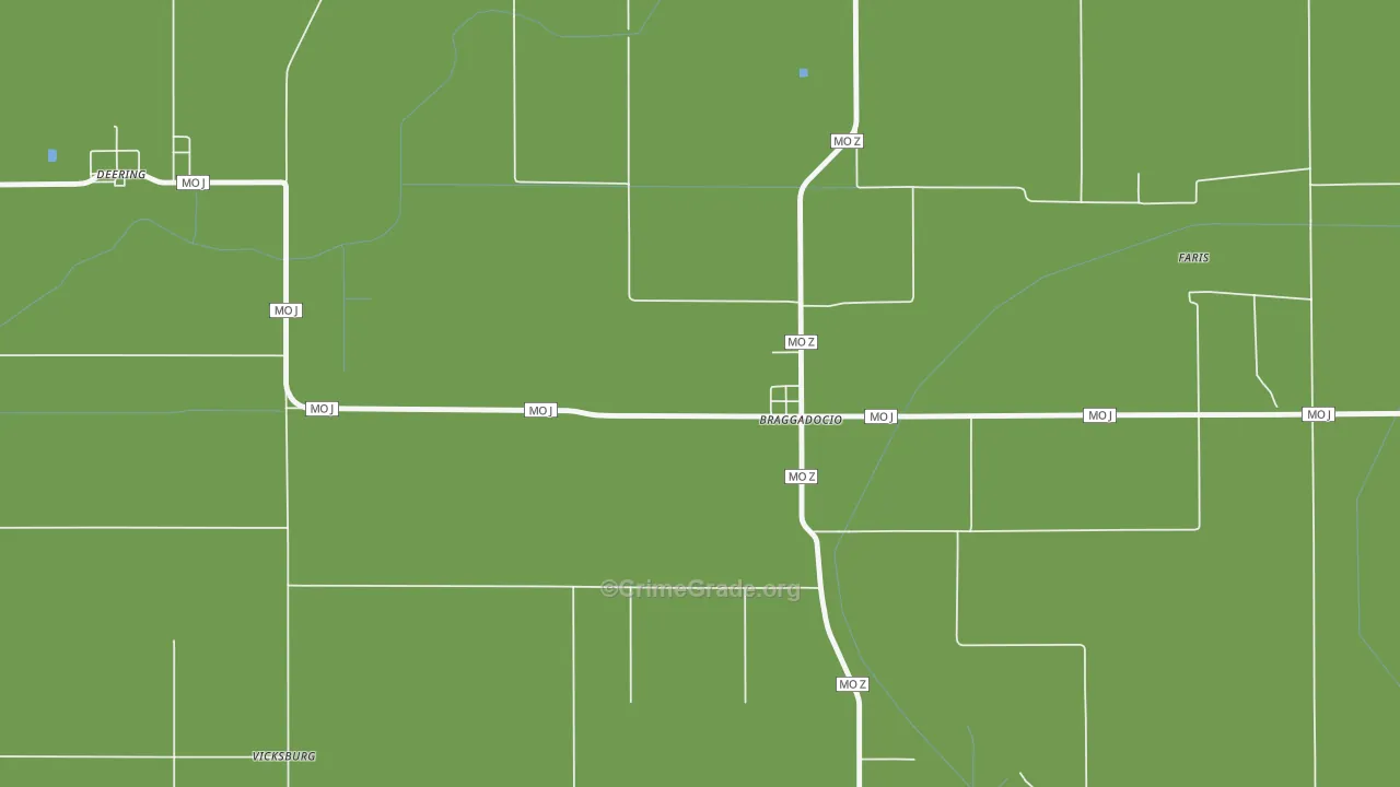 63826, MO Map of Vehicle Theft Rates