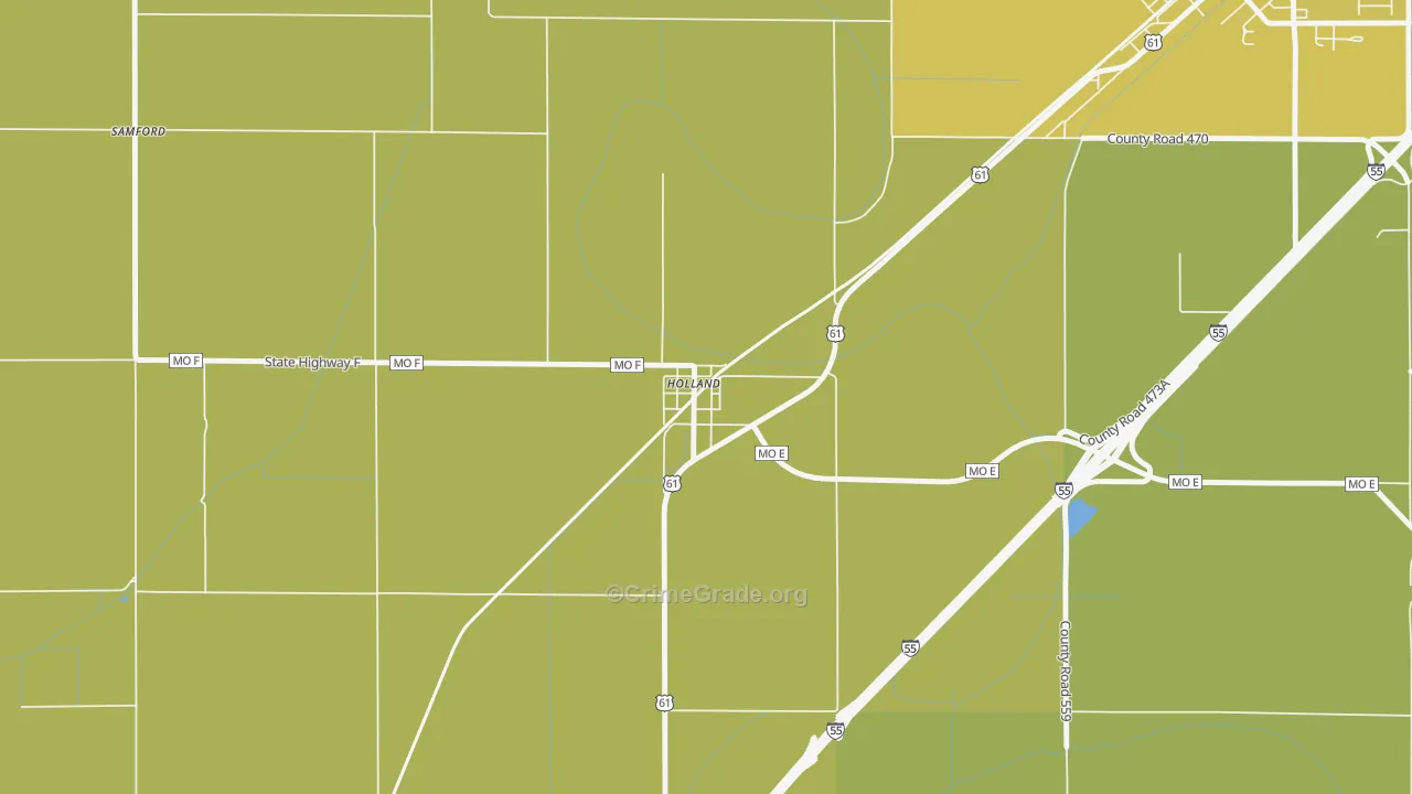 63853, MO Map of Vehicle Theft Rates