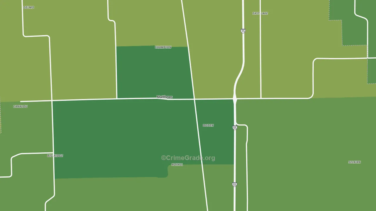 63867, MO Map of Vehicle Theft Rates