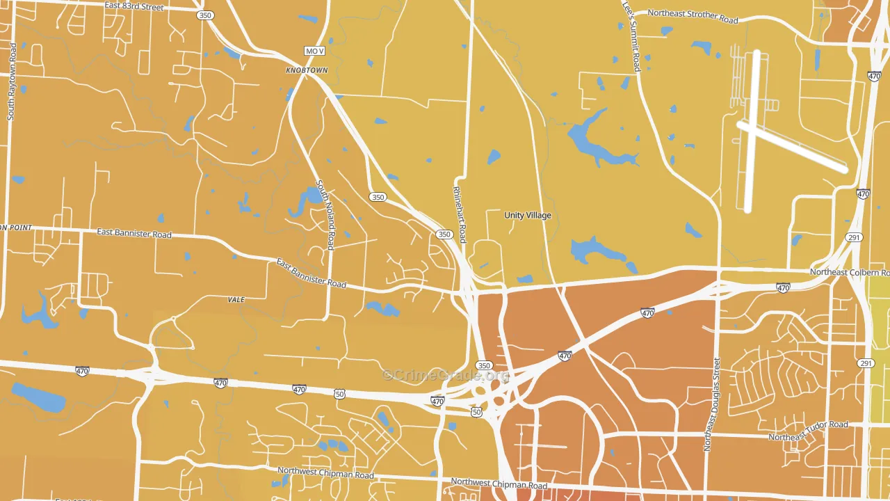 64065, MO Map of Vehicle Theft Rates
