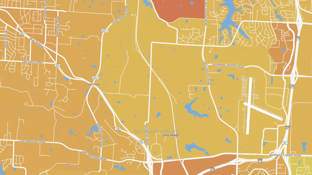 64139, MO Map of Vehicle Theft Rates