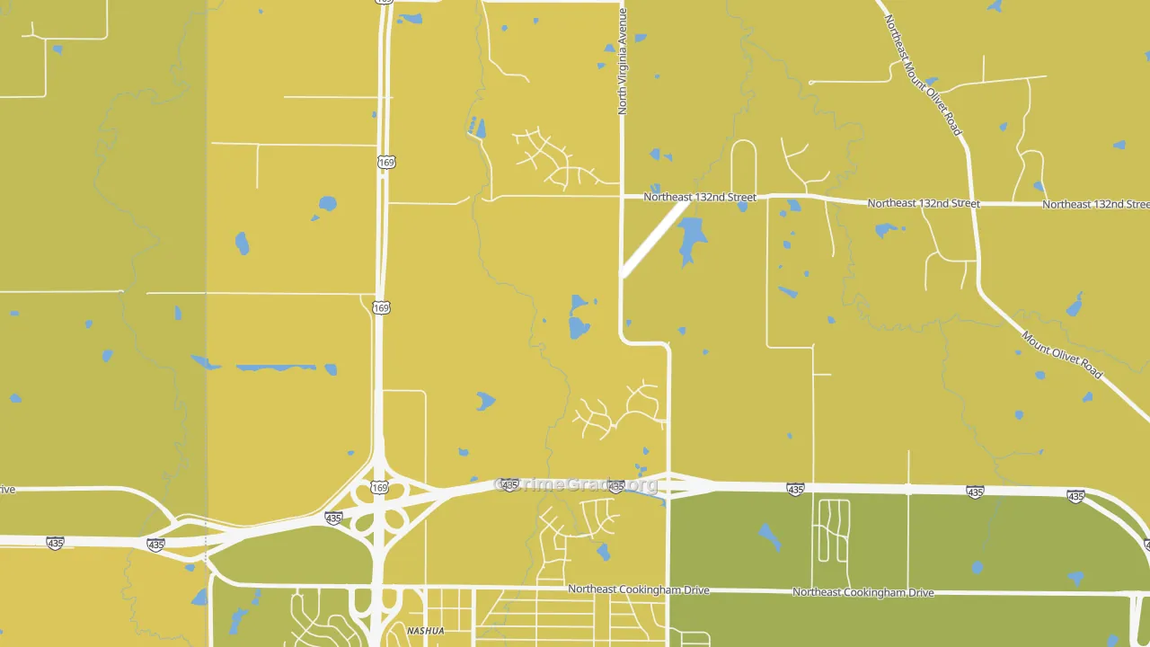 64165, MO Map of Vehicle Theft Rates