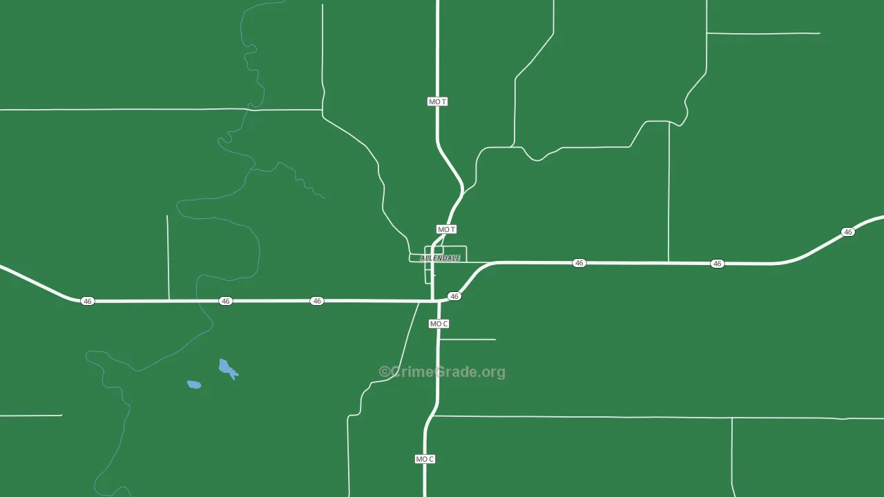 64420, MO Map of Vehicle Theft Rates