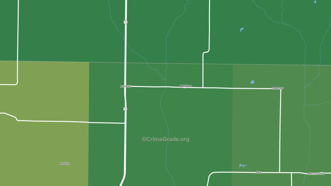 64427, MO Map of Vehicle Theft Rates