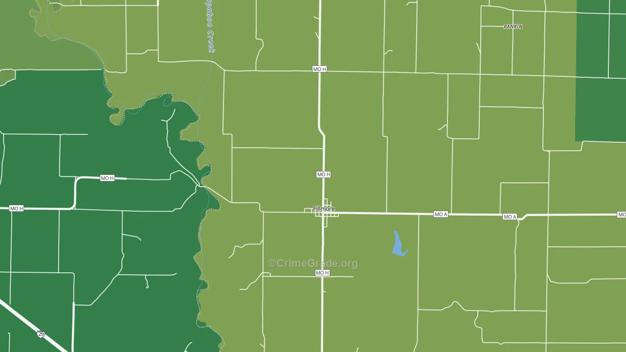 64449, MO Map of Vehicle Theft Rates