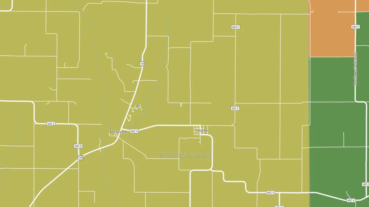 64459, MO Map of Vehicle Theft Rates