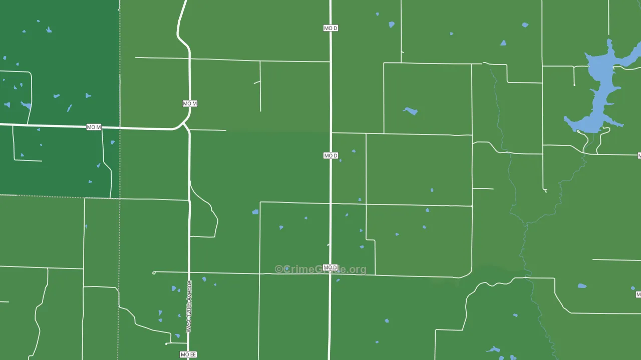 64467, MO Map of Vehicle Theft Rates