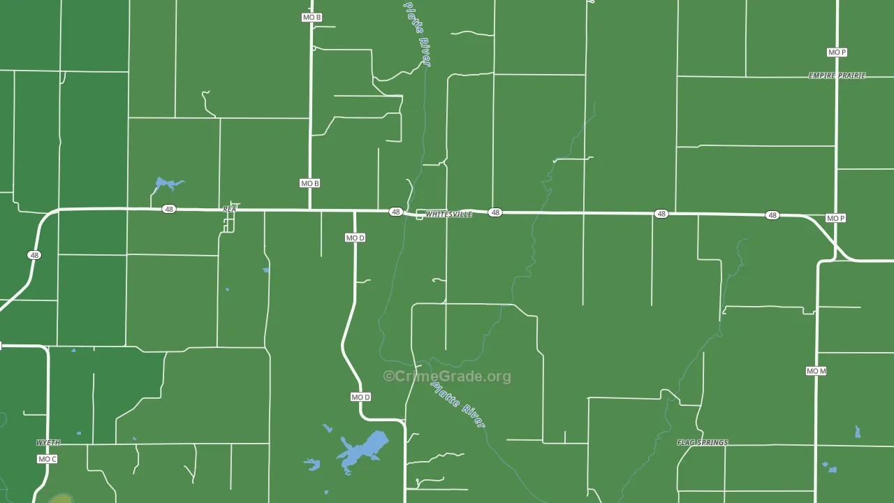 64480, MO Map of Vehicle Theft Rates
