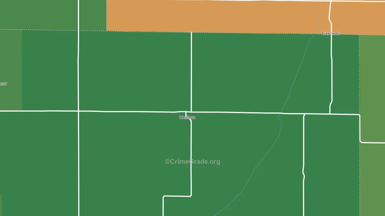 64498, MO Map of Vehicle Theft Rates