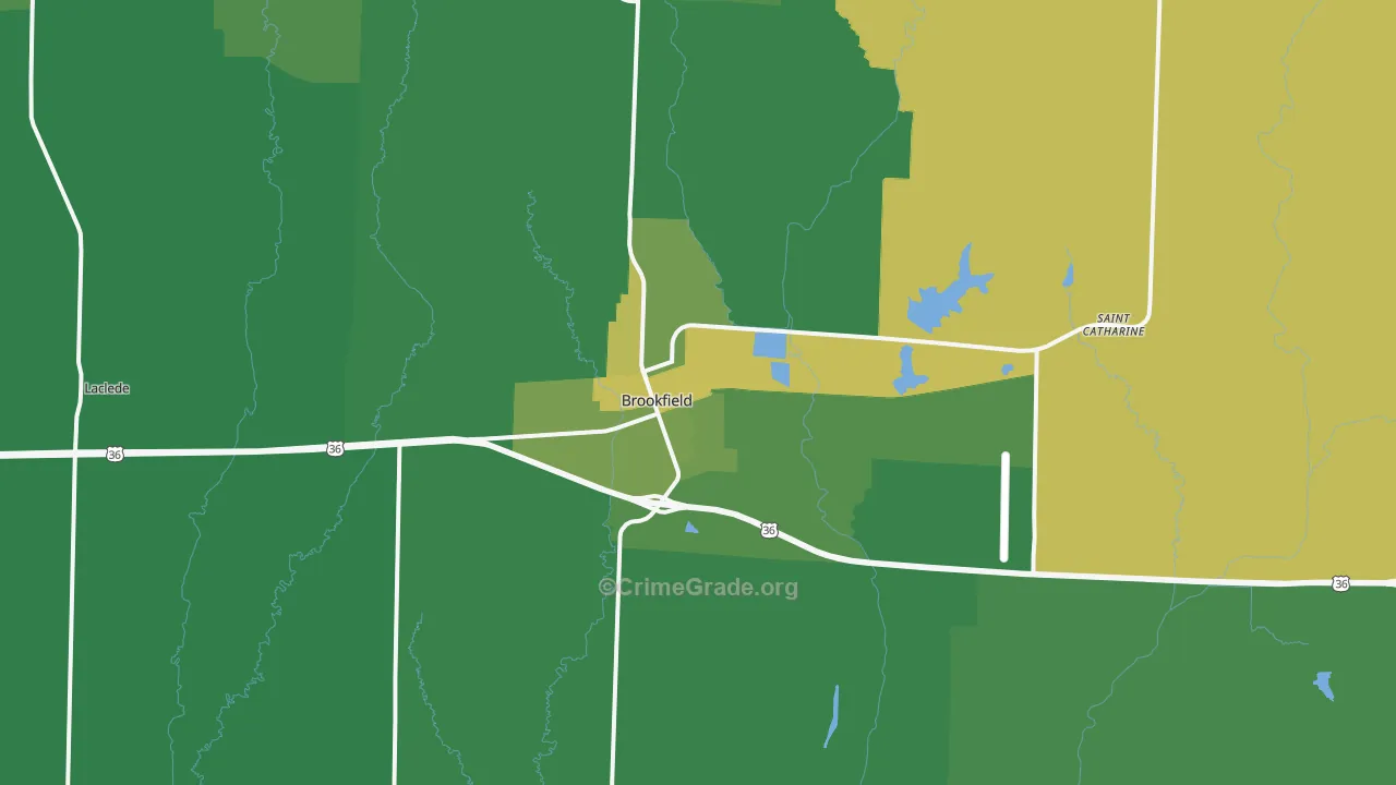64628, MO Map of Vehicle Theft Rates
