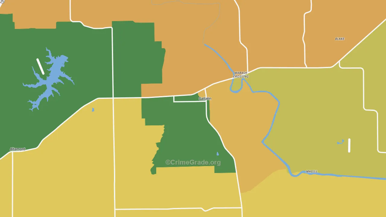 64640, MO Map of Vehicle Theft Rates