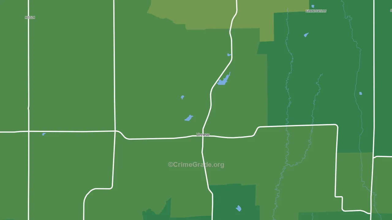 64653, MO Map of Vehicle Theft Rates