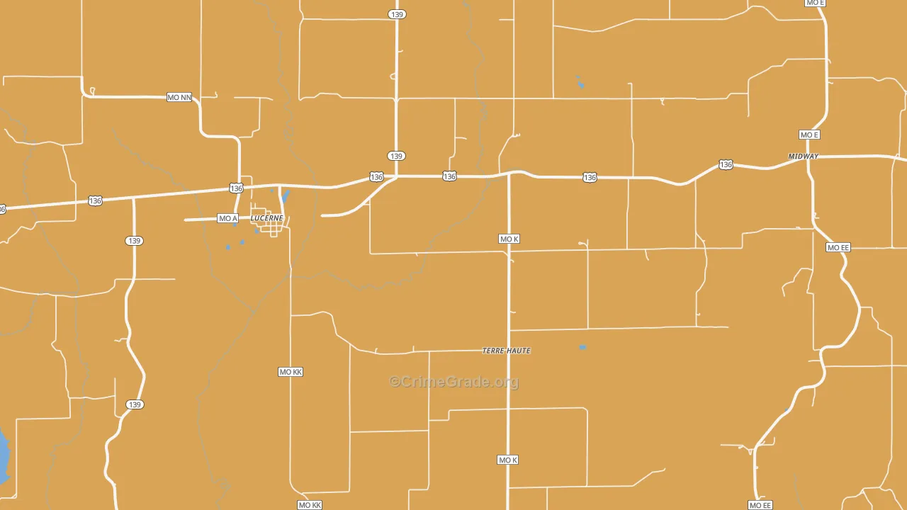64655, MO Map of Vehicle Theft Rates