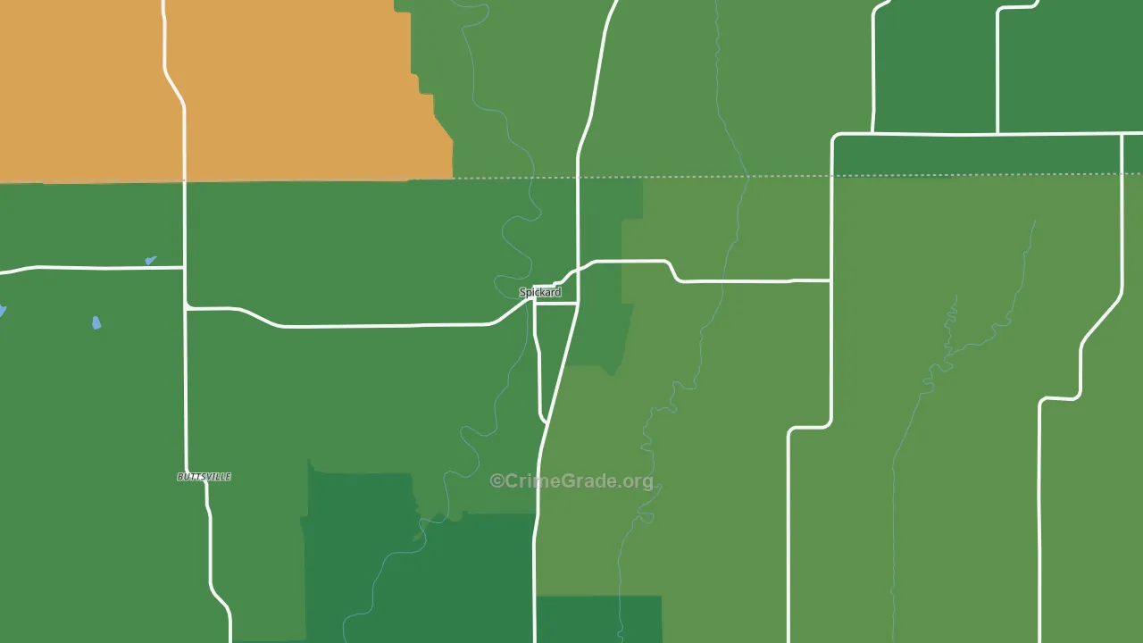 64679, MO Map of Vehicle Theft Rates