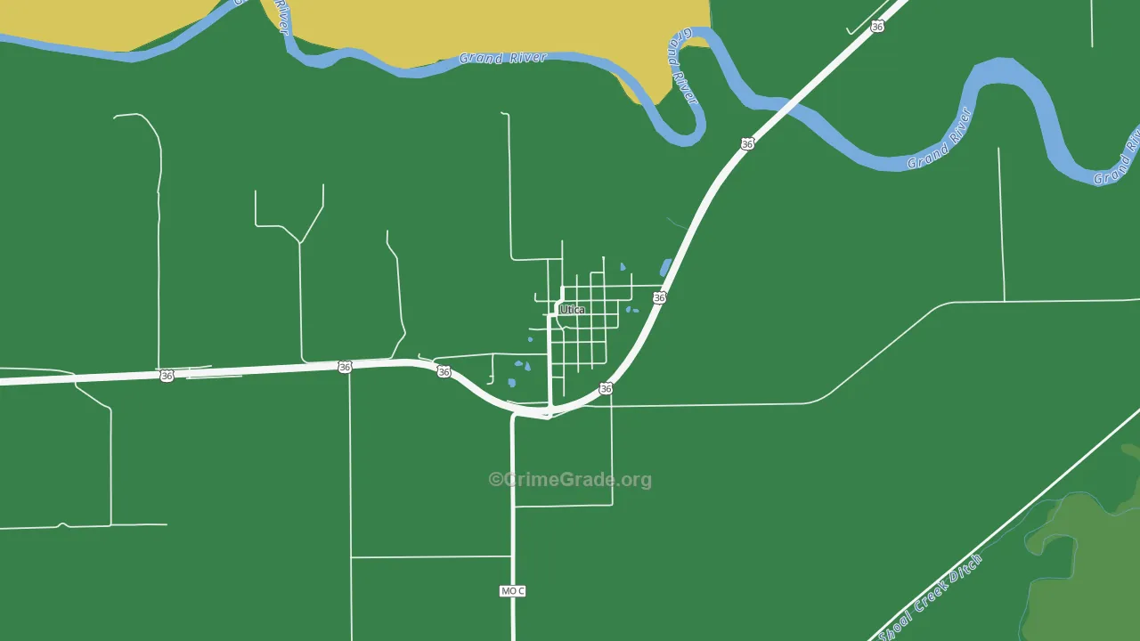 64686, MO Map of Vehicle Theft Rates