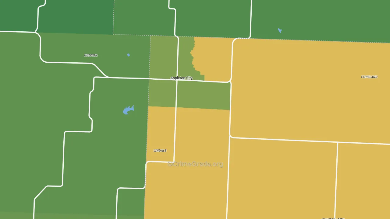 64724, MO Map of Vehicle Theft Rates