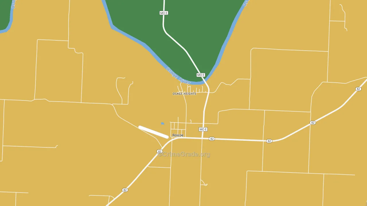 64781, MO Map of Vehicle Theft Rates