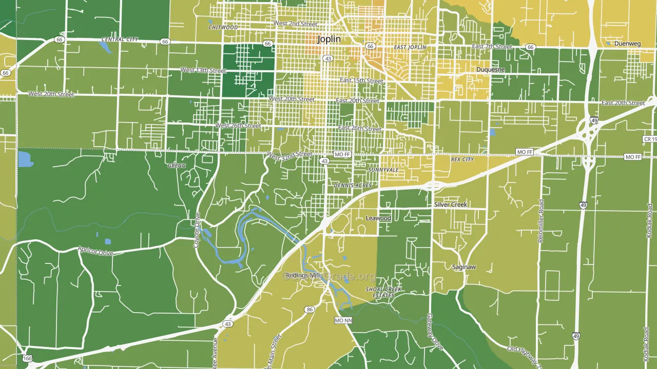 64804, MO Map of Vehicle Theft Rates
