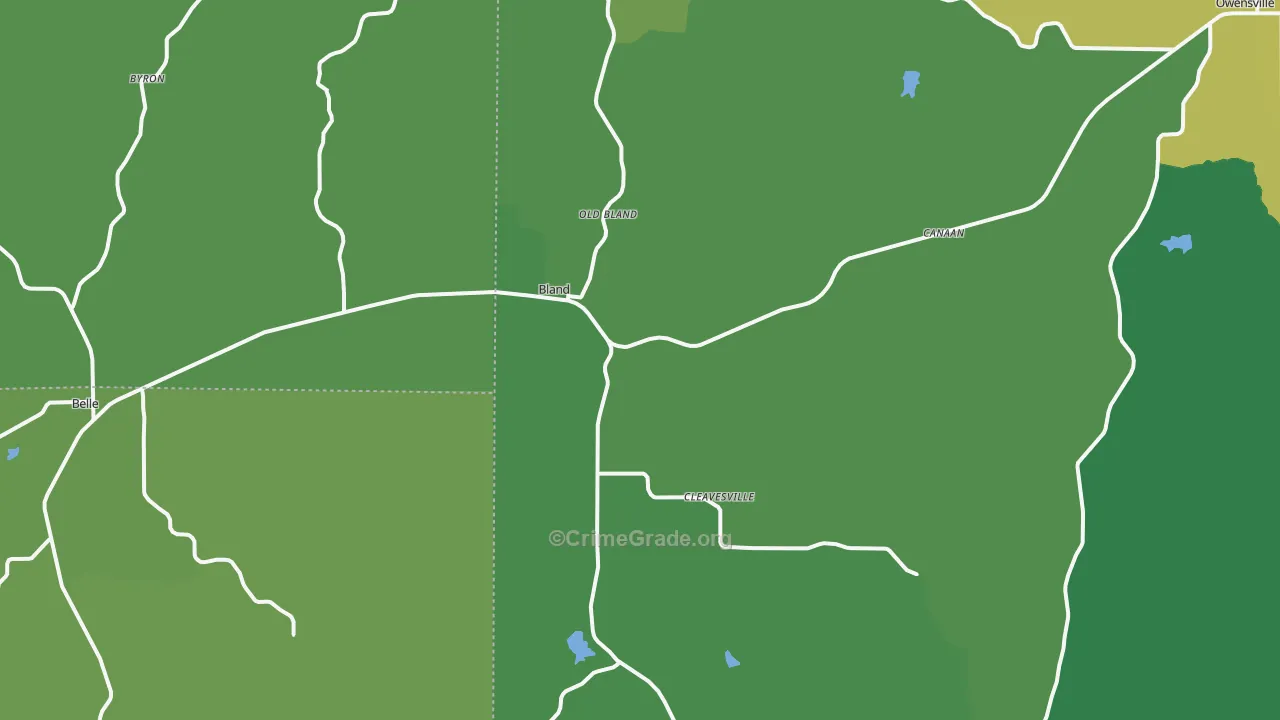 65014, MO Map of Vehicle Theft Rates