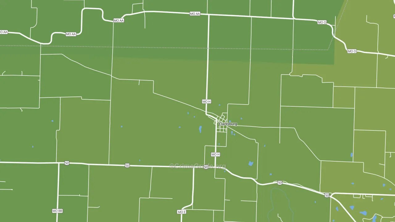 65025, MO Map of Vehicle Theft Rates