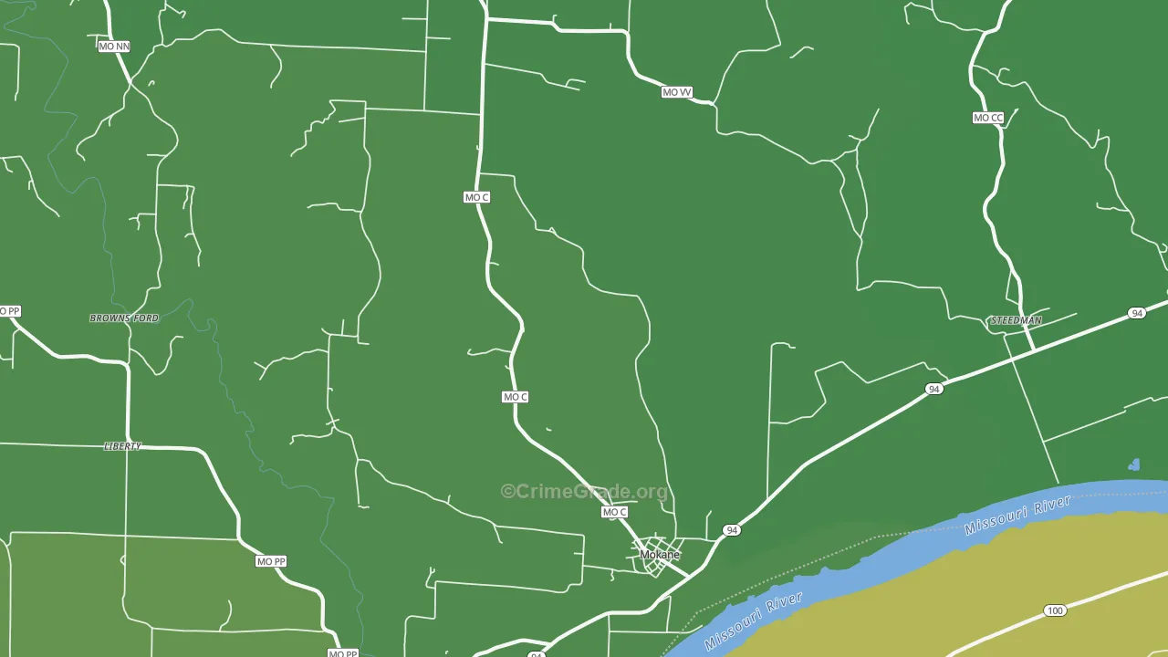 65059, MO Map of Vehicle Theft Rates
