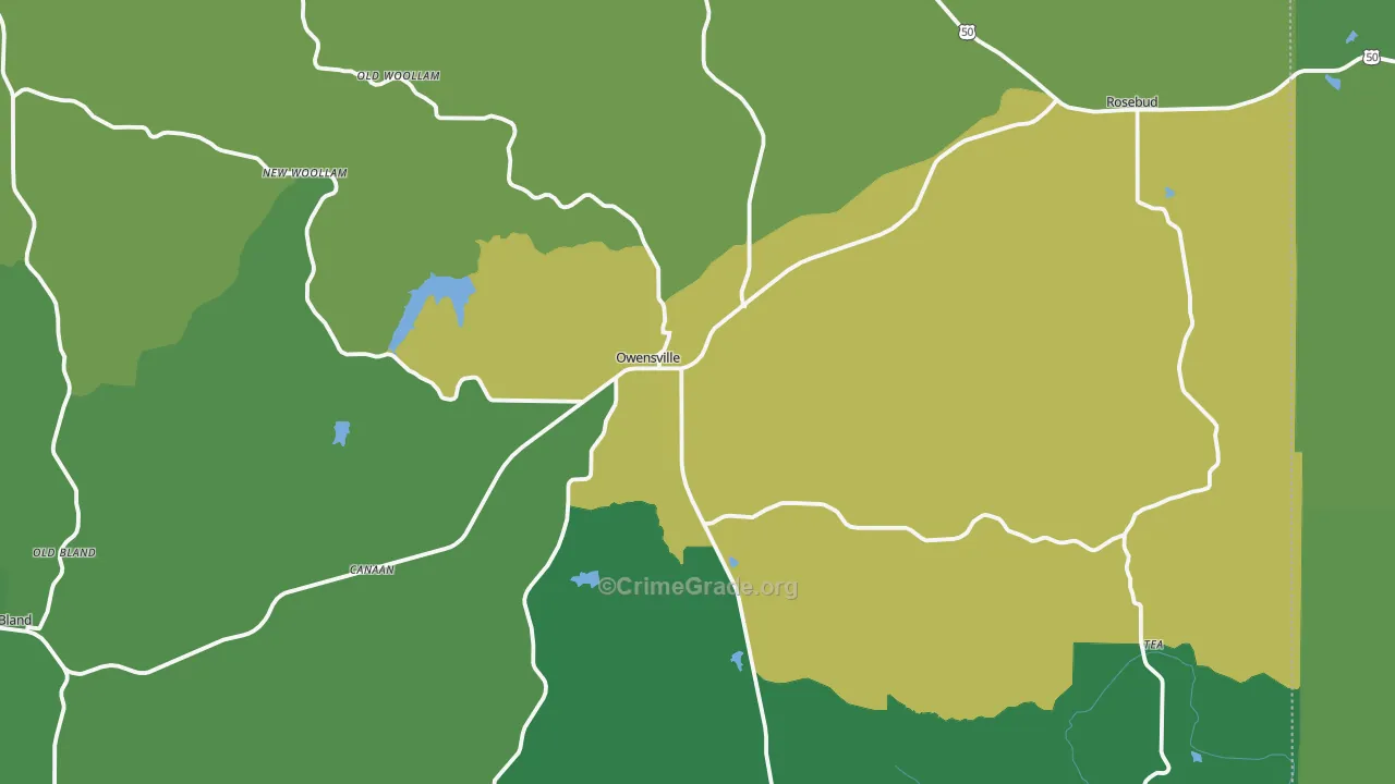65066, MO Map of Vehicle Theft Rates