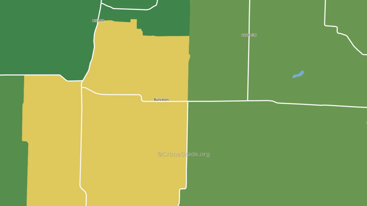 65237, MO Map of Vehicle Theft Rates