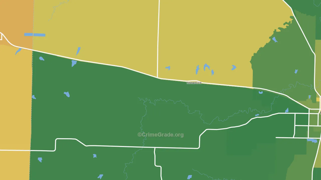 65285, MO Map of Vehicle Theft Rates