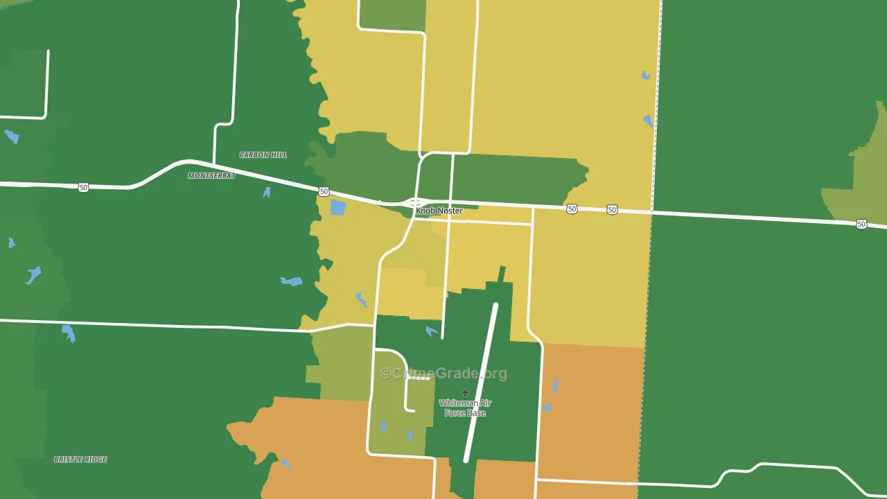 65336, MO Map of Vehicle Theft Rates