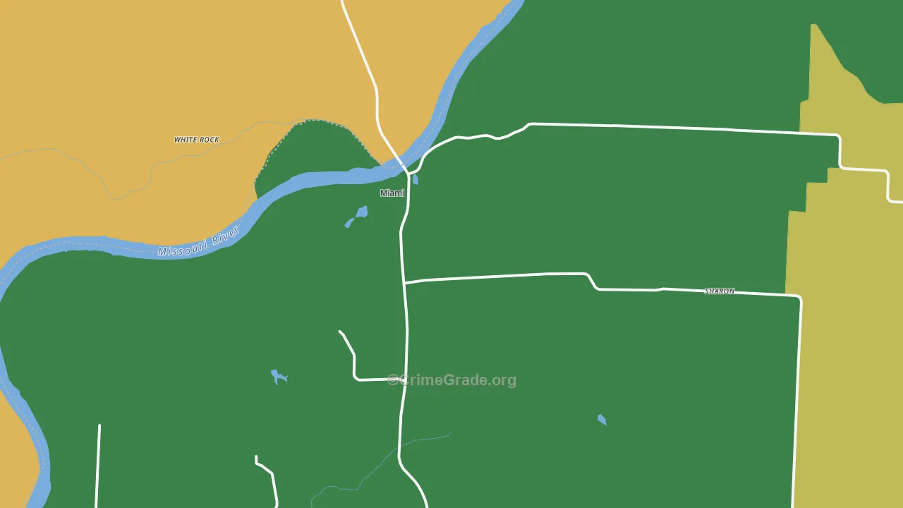 65344, MO Map of Vehicle Theft Rates