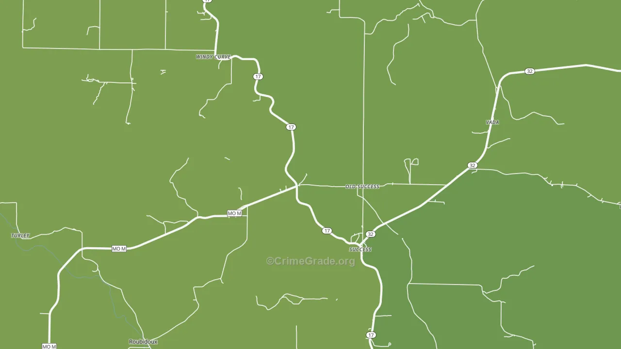 65570, MO Map of Vehicle Theft Rates