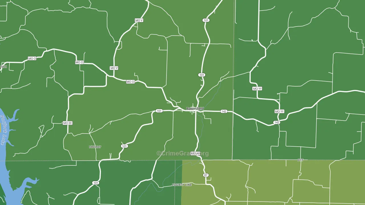 65609, MO Map of Vehicle Theft Rates