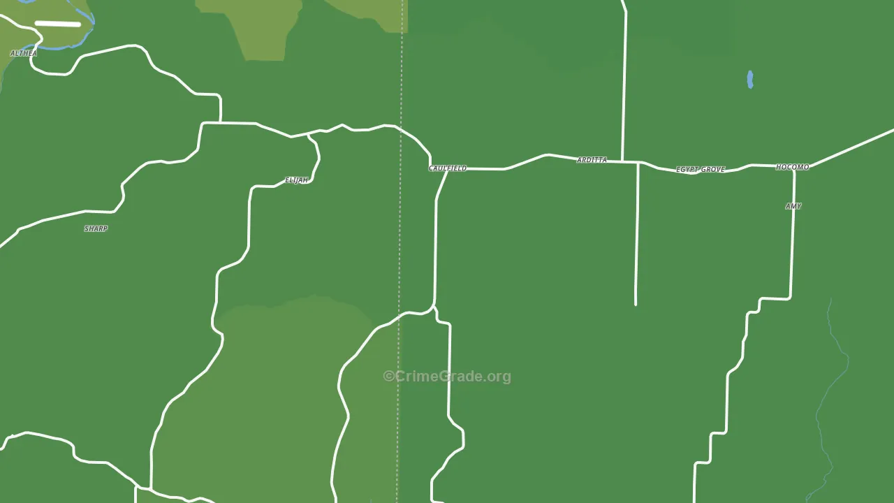 65626, MO Map of Vehicle Theft Rates