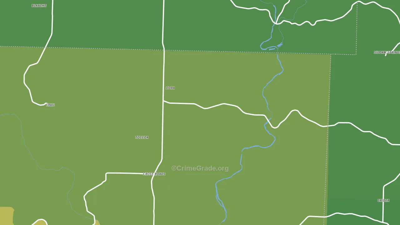 65637, MO Map of Vehicle Theft Rates