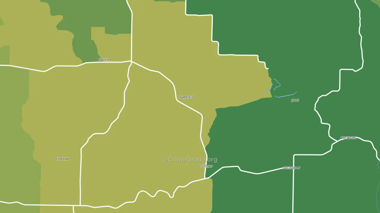 65690, MO Map of Vehicle Theft Rates