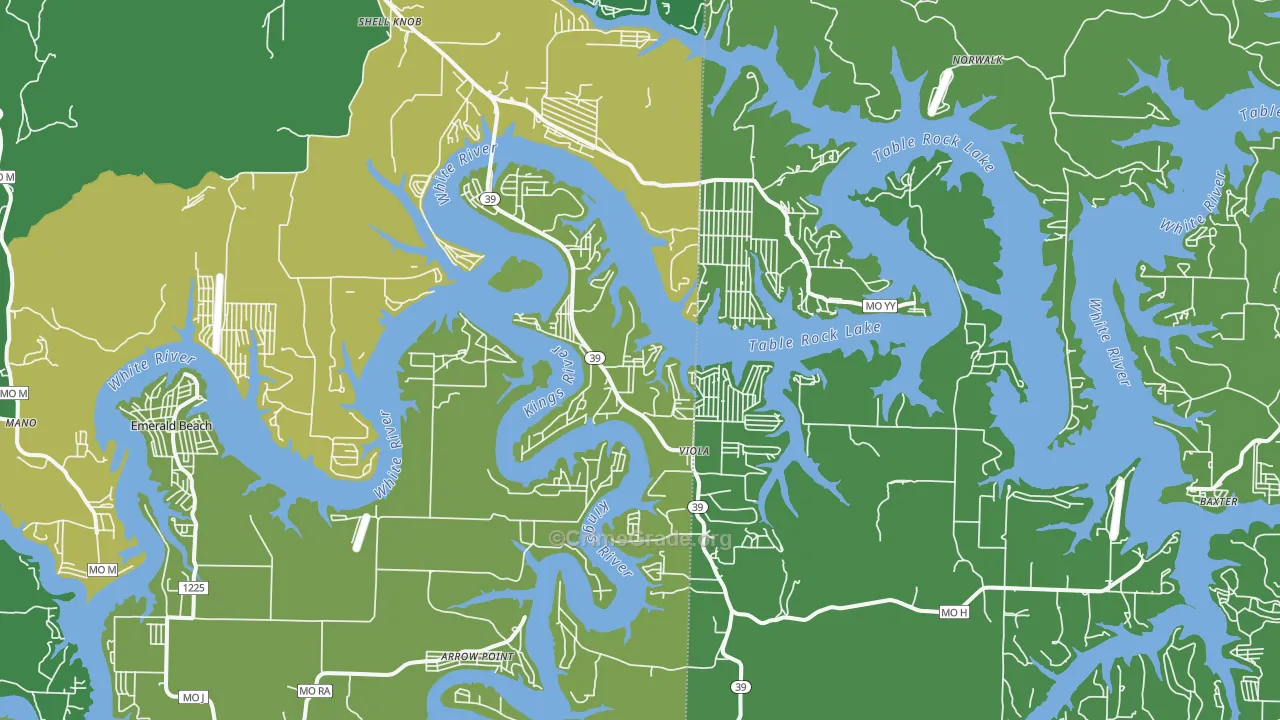 65747, MO Map of Vehicle Theft Rates