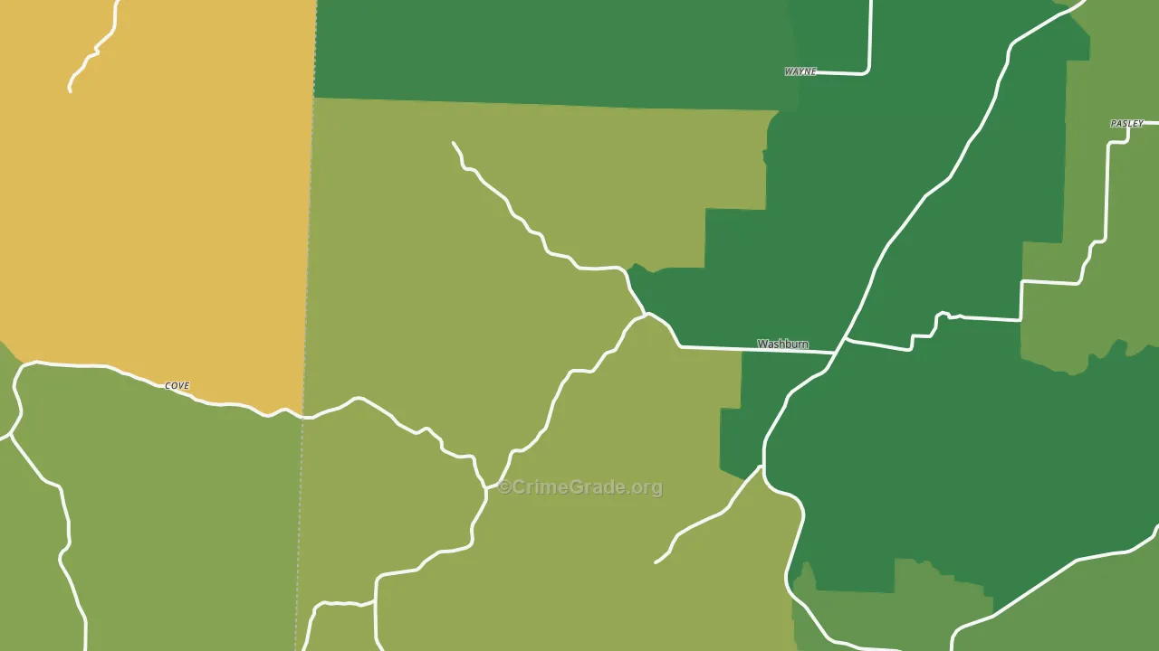 65772, MO Map of Vehicle Theft Rates