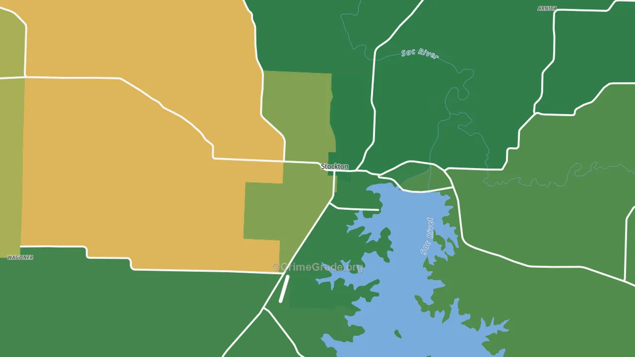 65785, MO Map of Vehicle Theft Rates
