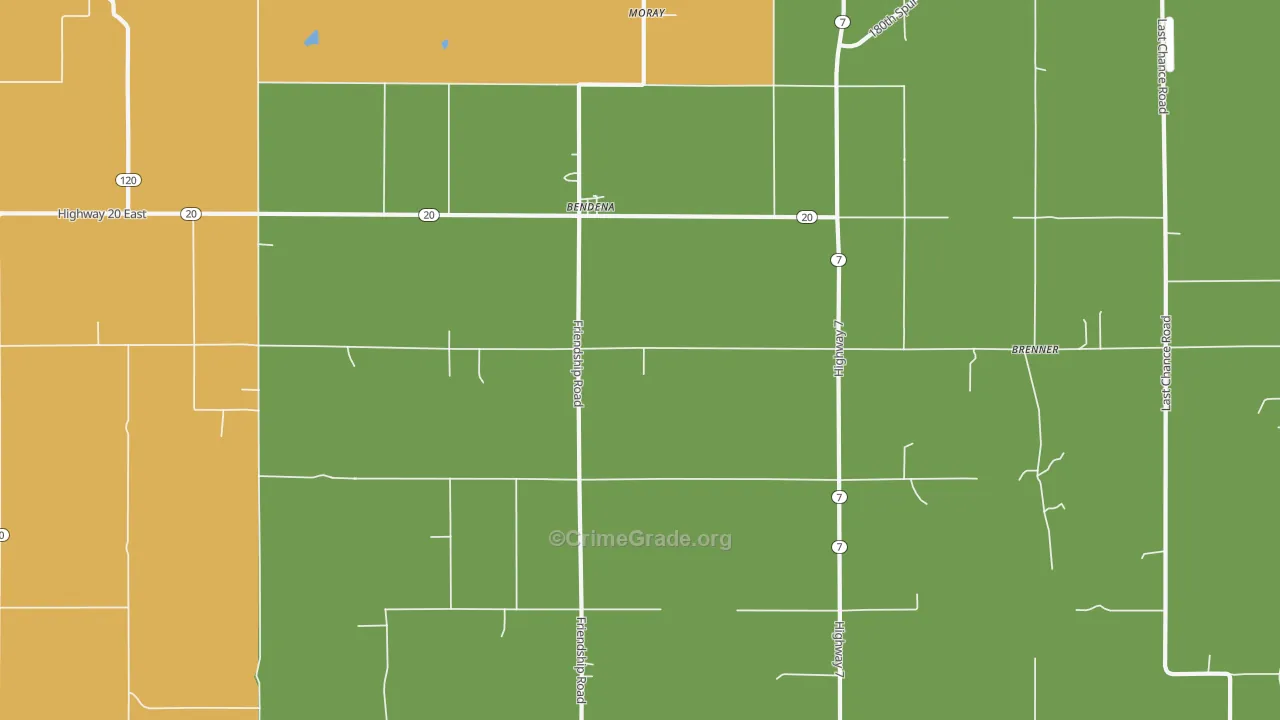66008, KS Map of Vehicle Theft Rates