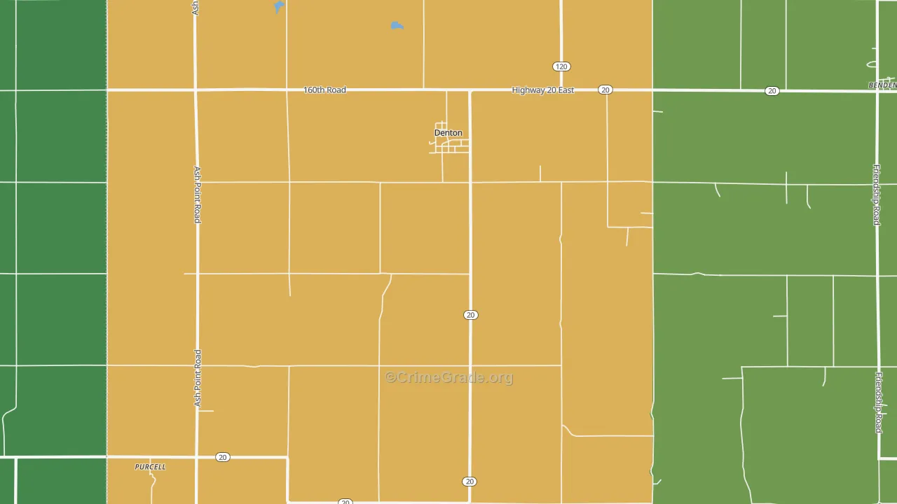 66017, KS Map of Vehicle Theft Rates