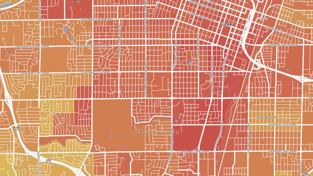 66621, KS Map of Vehicle Theft Rates